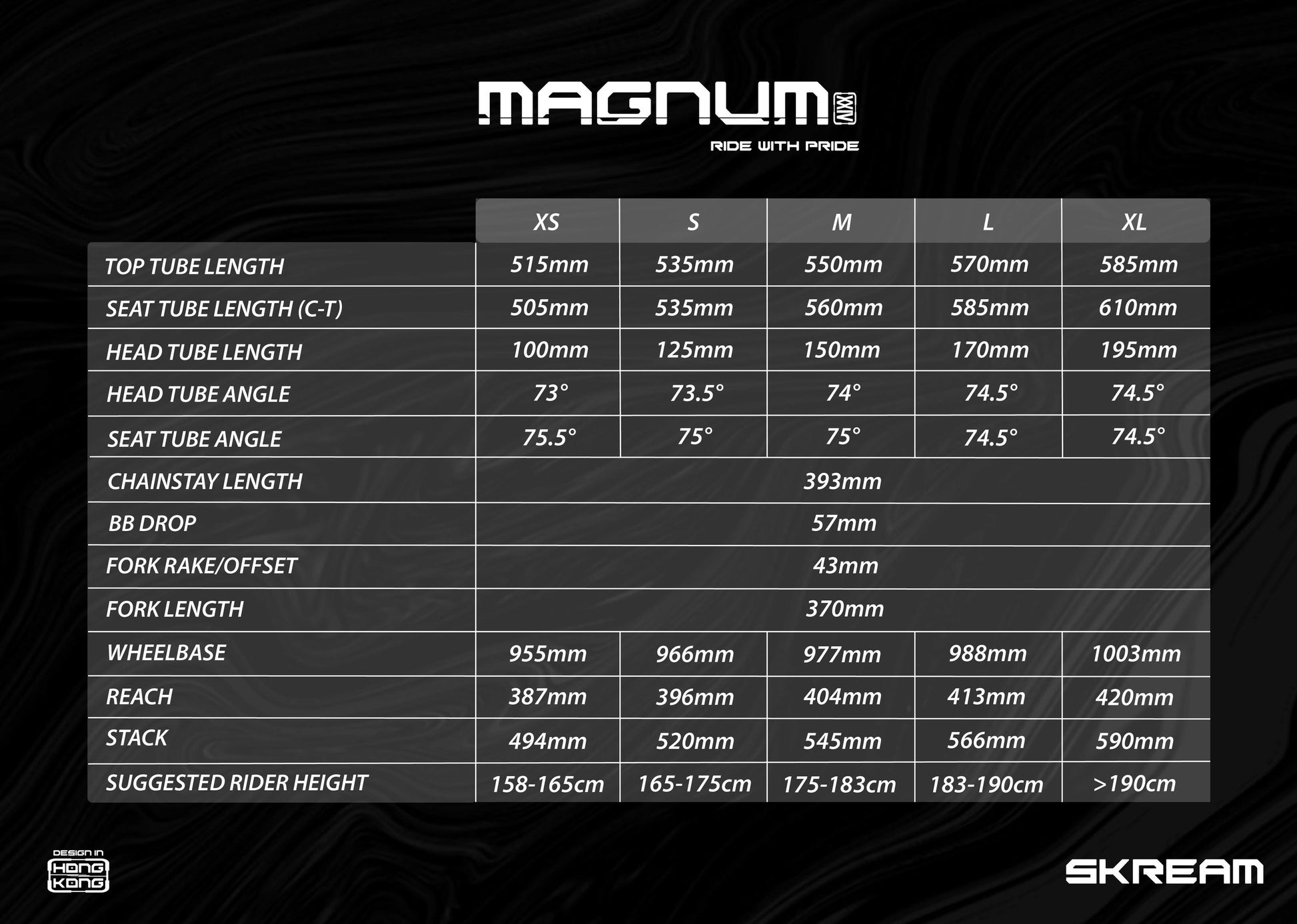 Skream Magnum // Smokey Blue